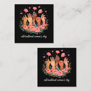 International Women's Day 8 March 2026 Enclosure Card