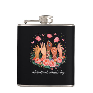 International Women's Day 8 March 2026 Flask