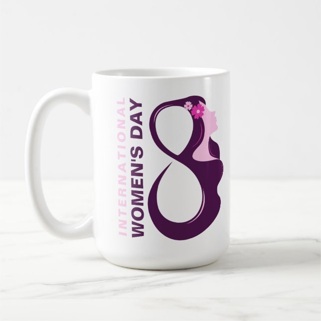  International Women's Day 8 March Coffee Mug (Left)