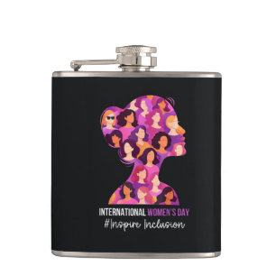 International Women's Day 8 March Flask