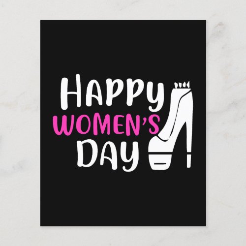 International Womens Day 8 March Flyer