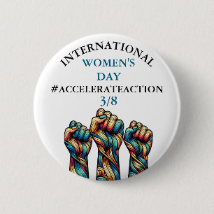International Women's Day Accelerate Action Button