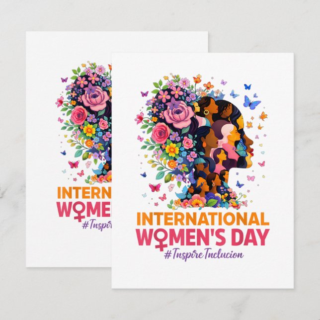 International Women's Day Announcement (Front/Back)