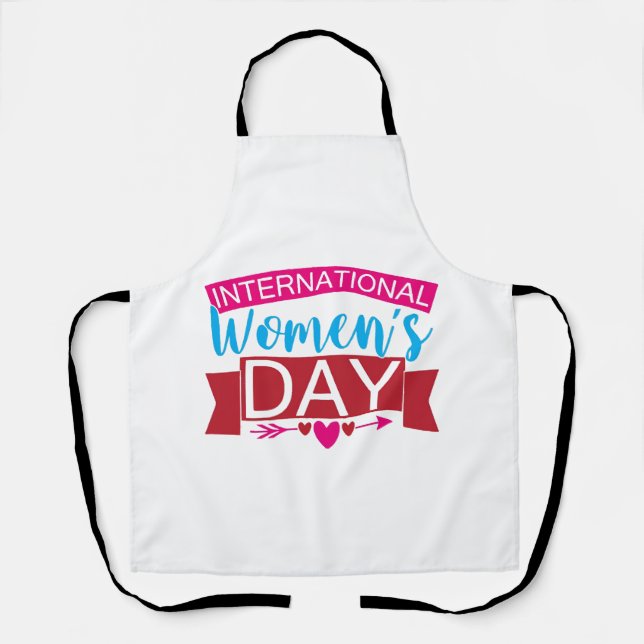 International Womens Day  Apron (Front)