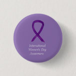 International Women's Day Awareness Custom Pins