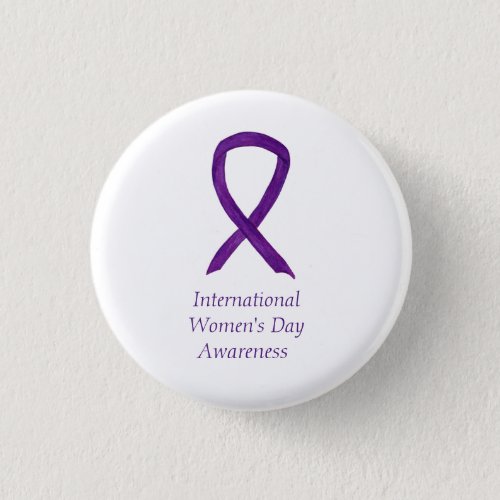 International Womens Day Awareness Custom Pins