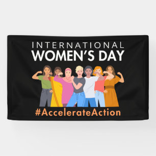 International women's day  banner