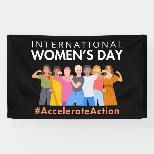 International women's day  banner (Horizontal)