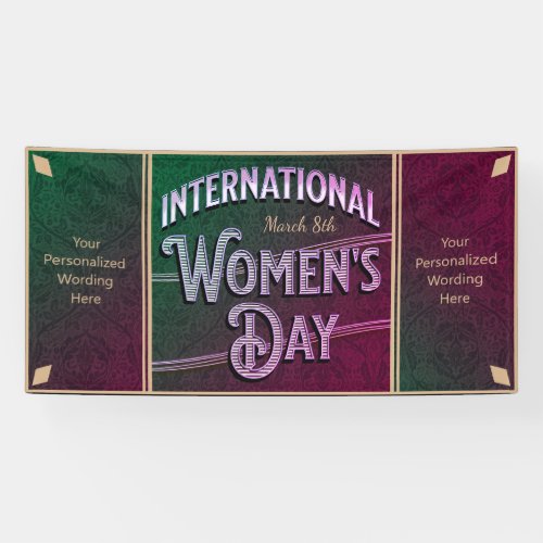 International Womens Day Banner