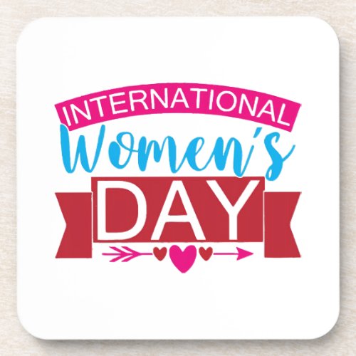 International Womens Day  Beverage Coaster
