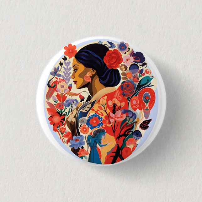 International Women's Day Button (Front)