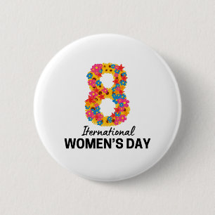 INTERNATIONAL WOMEN'S DAY BUTTON