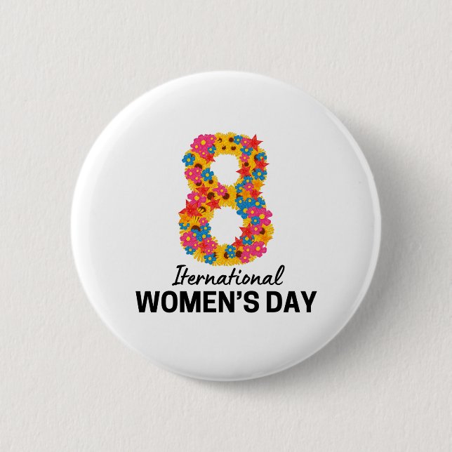 INTERNATIONAL WOMEN'S DAY BUTTON (Front)