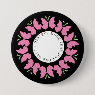 International Women's Day Button