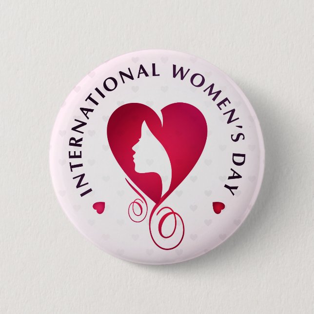 International Women's Day Button (Front)