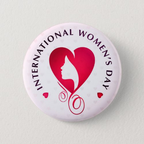 International Womens Day Button