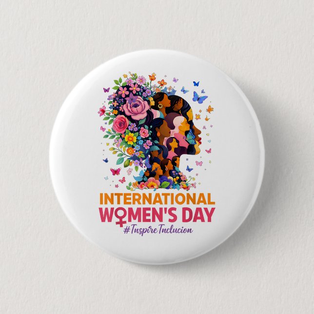 International Women's Day Button (Front)