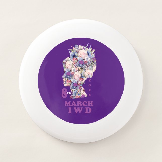 International Women's Day : Celebrate Feminist Wham-O Frisbee (Front)
