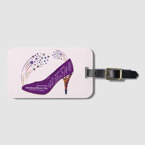 International Womens Day Celebrate Support Luggage Tag