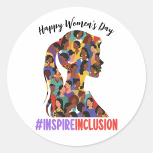 International Women's Day  Classic Round Sticker