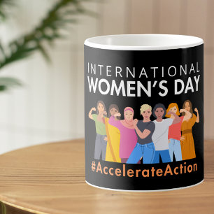 International women's day coffee mug