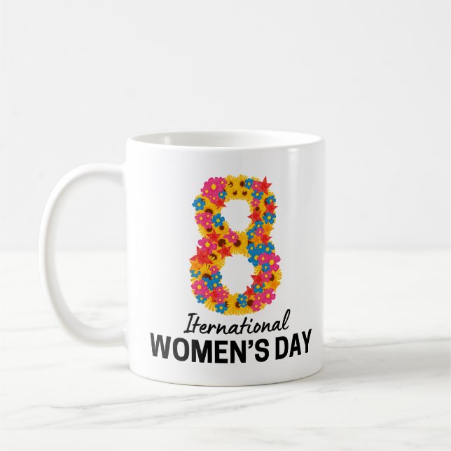 INTERNATIONAL WOMEN'S DAY COFFEE MUG (Left)