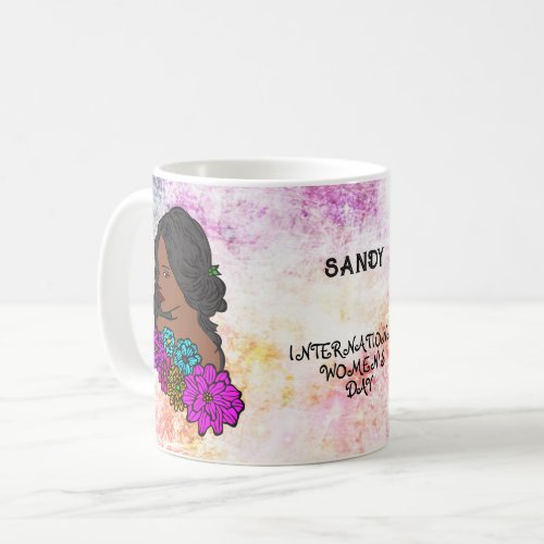 International Womens Day Ebony Beauty Coffee Mug