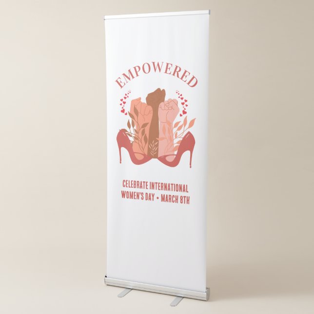 International Women's Day EMPOWERED Unity Event Retractable Banner (3/4)