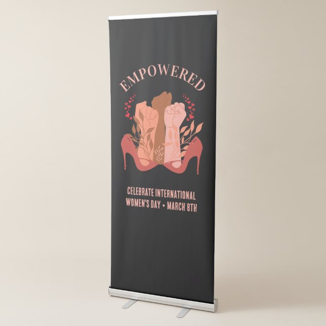 International Women's Day EMPOWERED Unity Event Retractable Banner (3/4)