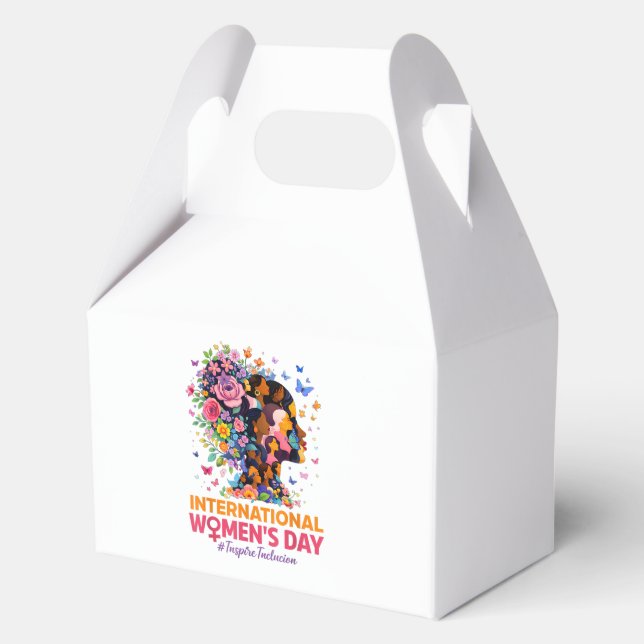 International Women's Day Favor Boxes (Front)