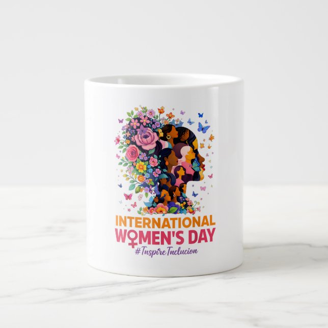 International Women's Day Giant Coffee Mug (Front)