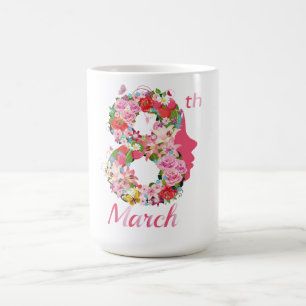 international women's day happy women's day 8 2024 coffee mug