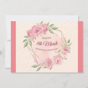 international women's day holiday card