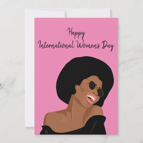 International Womens Day Holiday Card