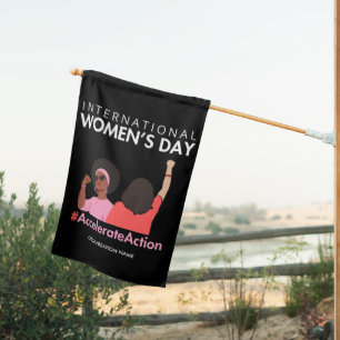 International women's day house flag
