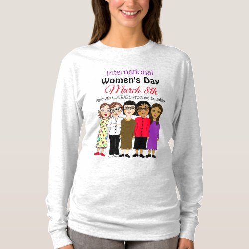 International Womens Day is March 8th    T_Shirt