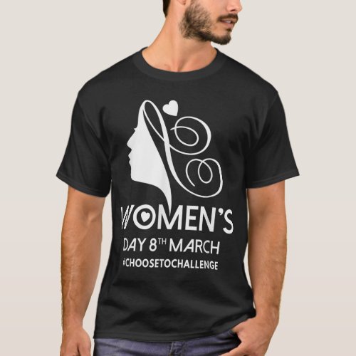 International Womens Day IWD 2022 8 March Equal  T_Shirt