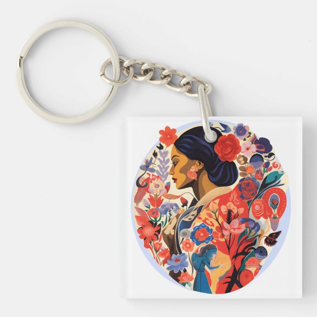 International Women's Day Keychain (Front)