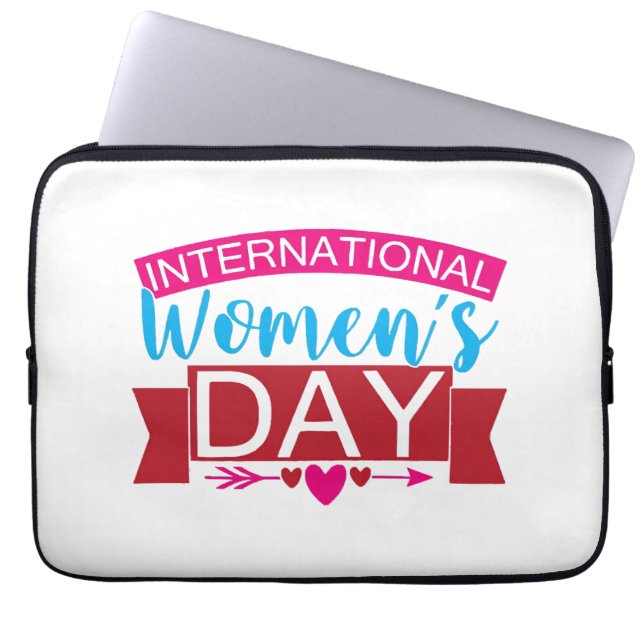 International Womens Day  Laptop Sleeve (Front)