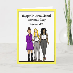 International Women's Day March 8 Card