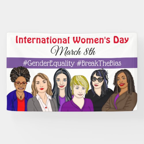 International Womens Day March 8th   Banner