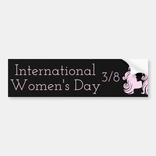 International Womens Day March 8th Bumper Sticker