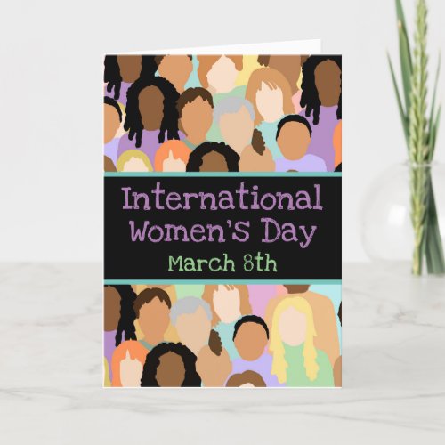 International Womens Day _ March 8th  Card