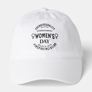 International Women's Day March 8th Equality Hat