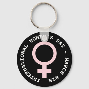 International Women's Day - March 8th Keychain