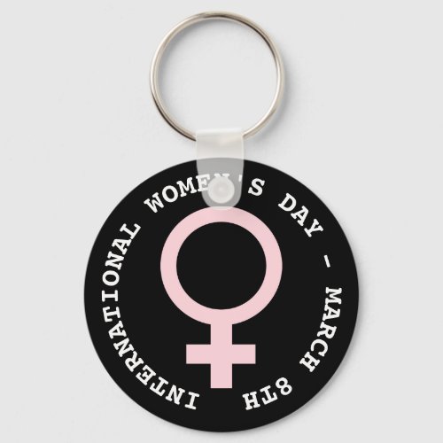 International Womens Day _ March 8th  Keychain