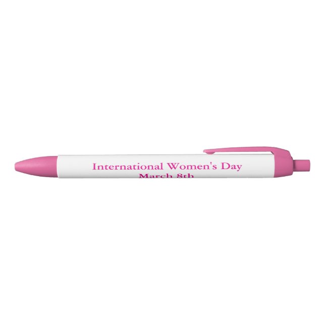 International Women's Day March 8th Pen (Top)
