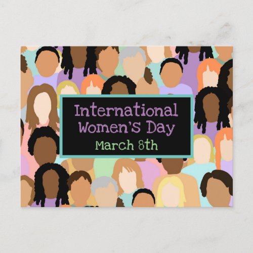 International Womens Day _ March 8th  Postcard