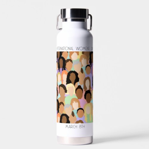 International Womens Day _ March 8th Water Bottle