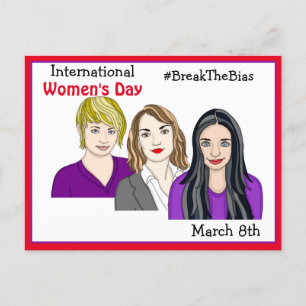 International Women's Day - Marcy 8th Postcard